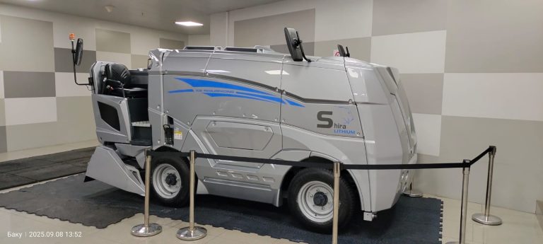 New Ice Resurfacer for the Ice Rink in Baku